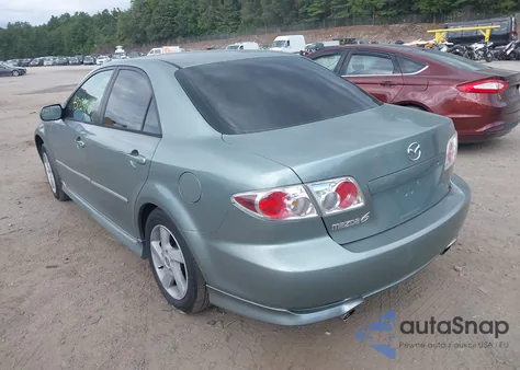 2003 Mazda Mazda6 S из США, поврежденный, VIN 1YVFP80D435M35600